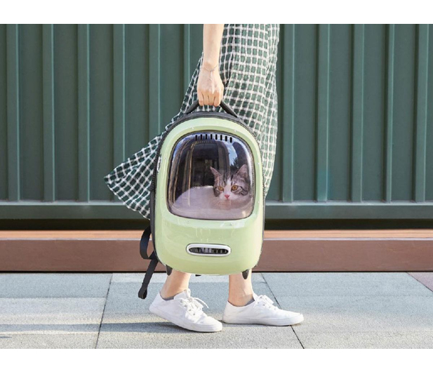 PetKit Breezy 2.0 plecak transportowy dla zwierząt - zielony - 1351299 - zdjęcie 2